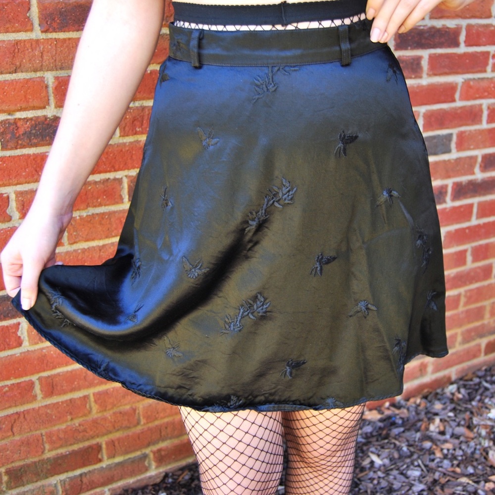 Stupendous Silk Skirt